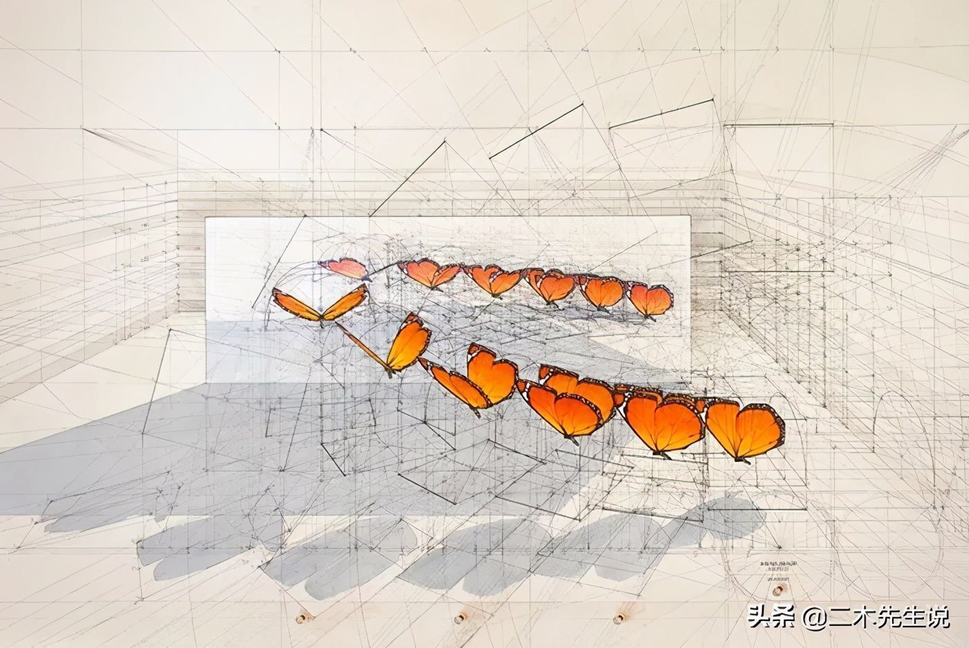 黄金比例!理工男花40年时间,用圆规画1000张画,黄金比例的拥护者