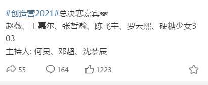 《创4》总决赛嘉宾曝光，陈飞宇罗云熙或将合体，2大耽改剧对打？