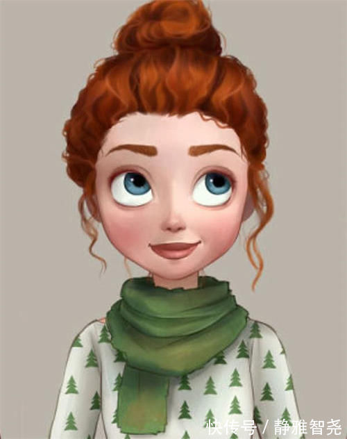 贝儿公主|换上新发型的迪士尼公主,安娜最美,艾莎画风突变