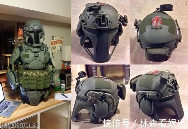 赏金猎人|洋会玩“星球大战”赏金猎人波巴·菲特全套盔甲诞生 价格未知