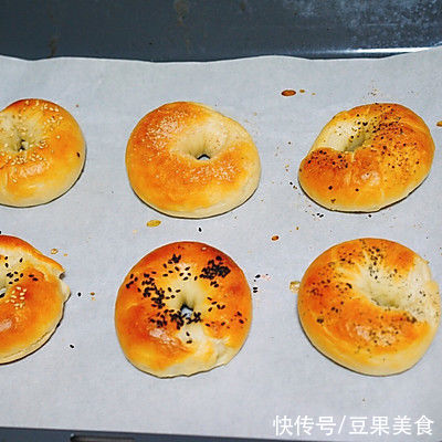 #金龙鱼精英100%烘焙大师赛-爱好组-高筋#贝果面包