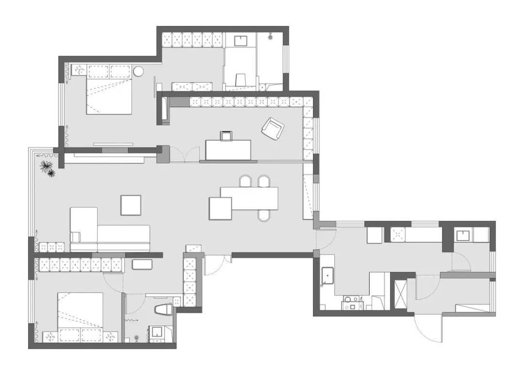 业主|看完这186㎡的原木+白,我彻底迷上了原木风