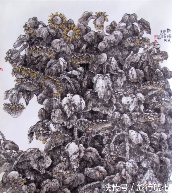 中国画#王正刚,庞俊作品,入选2021年“八大山人”全国中国画作品选