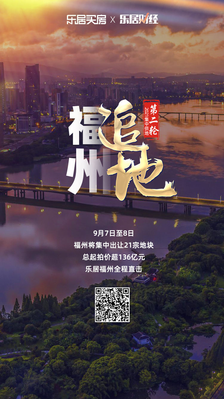 出让|福州拟集中出让21宗地块，总起拍价超136亿元