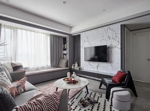 入住|89平新家完工入住,高级灰配色堪称模范,人气爆棚