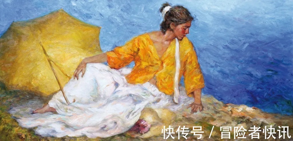 罗约@独特的艺术天赋,对色彩和纹理的戏剧性使用!