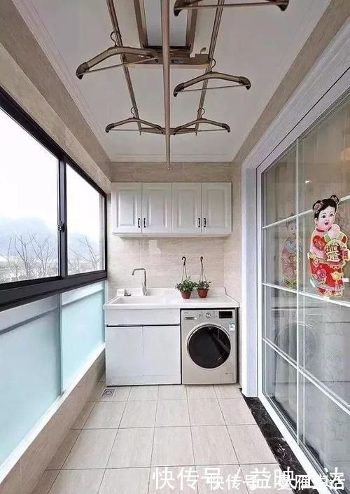 储物柜|阳台只晒衣服,真是太不实用了,不如这样一装还能多出一房更实用