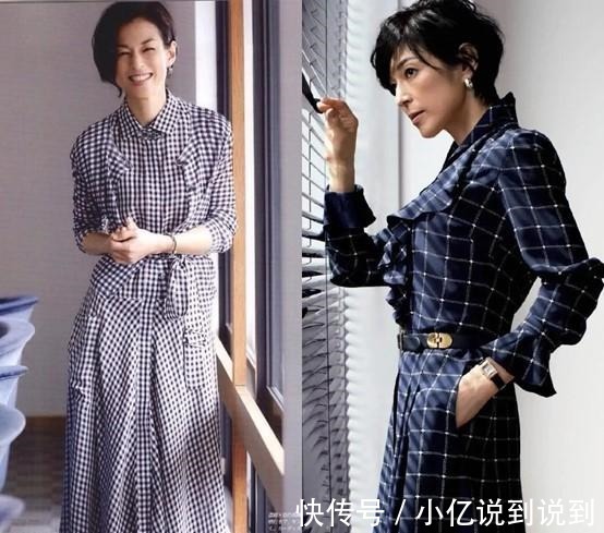 搭配 女人老了如何优雅瞧54岁博主的日常穿搭，真是岁月不败美人