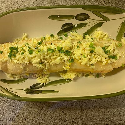 金枪鱼芝士夹馅法棍