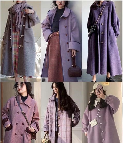 色调 今年什么样的羊绒大衣好看2019最流行大衣,怎么穿搭才好看