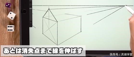 顶部|如何用两点透视绘制屋顶和屋顶?两点透视绘制屋顶和屋顶基本方法