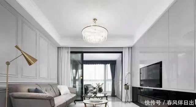 后现代风|137平后现代风装修,轻奢大气,时尚灰白色也可以如此完美