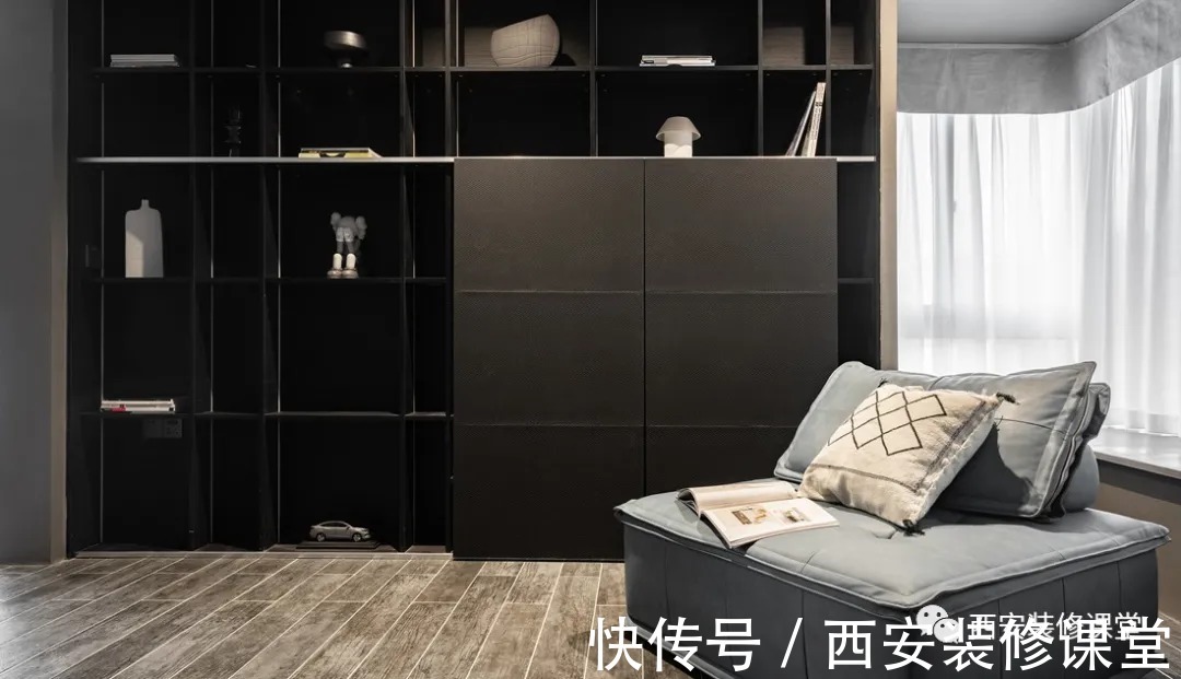 主卫|135㎡三室深色系,小两口新房装修