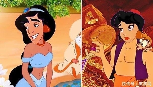 睡美人|经典童话大崩坏!迪士尼换脸恶搞公主身王子脸一秒变搞笑动画!