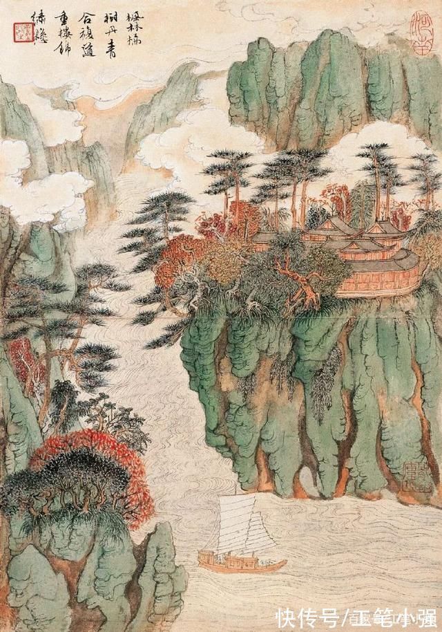 山水&使动者益动,静者益静。陆俨少山水作品欣赏