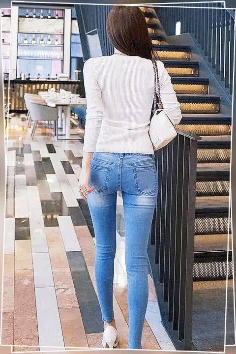 天气|不管什么天气，牛仔裤都是大街上随处可见的单品，轻松穿出性感