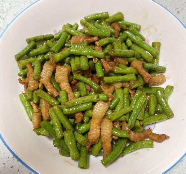 美味|豆角炒肉,绝对美味的秘诀
