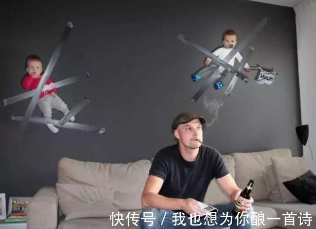 宝宝|奶爸买了一个逼真的假娃娃,不料被宝宝撞见,下一秒看完不许笑