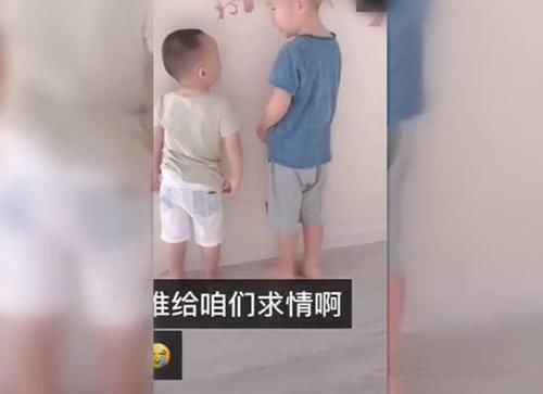 多子|兄弟俩弄坏妈妈化妆品被罚站,之后哥俩的对话,让妈妈忍不住偷笑