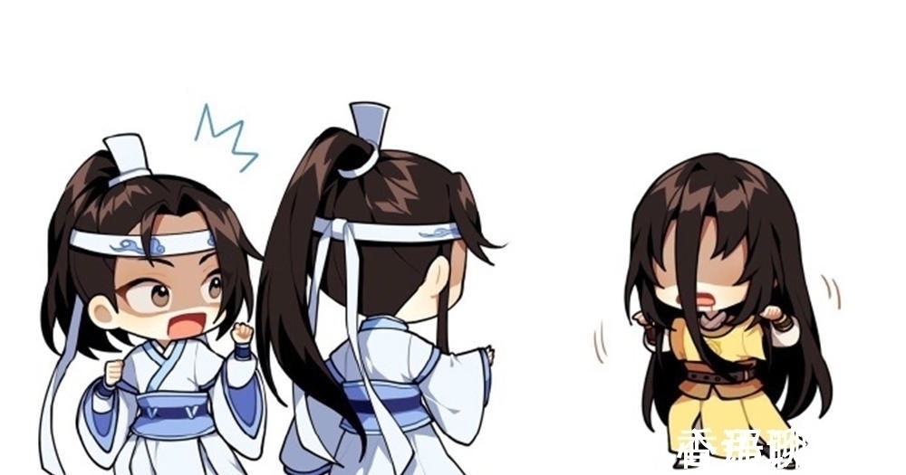 小朋友!《魔道祖师》金凌调皮恶作剧,又被舅舅教训了,忘羡选择看热闹!