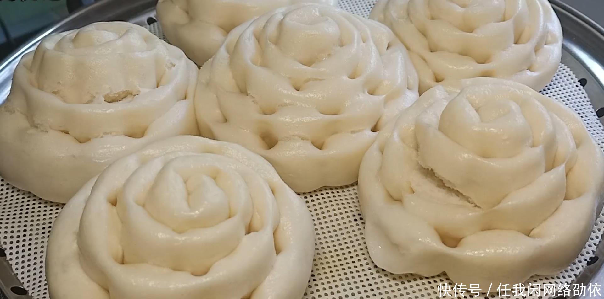 面粉|花卷这样做好看又好吃,只比馒头多一个步骤,就连挑食孩子都爱吃