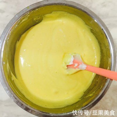 戚风蛋糕|减糖百香果戚风蛋糕