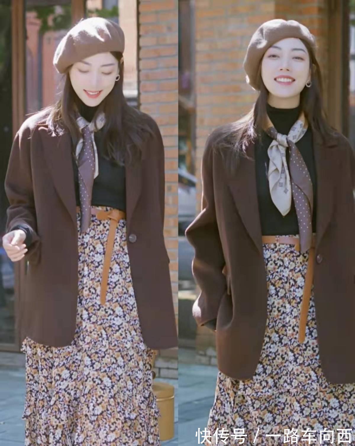 秋冬 优雅显贵的黑毛衣怎么穿?高级显气质的穿搭法,显瘦是最小的优点