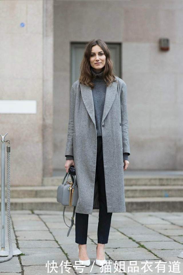 女人|30+女人别总穿黑白,高级灰时尚风来袭,这才是冬日必备