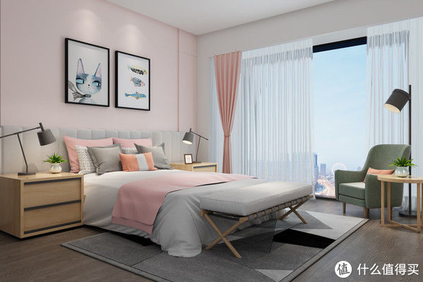 木饰面|卧室背景墙别放空，这样设计美极了