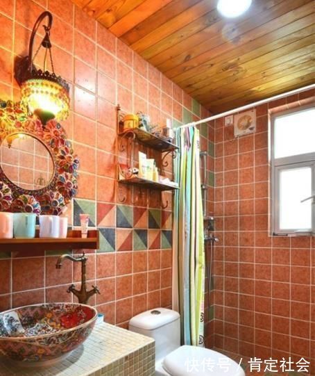 浴帘|我家卫生间坚决不做淋浴房,这样设计的效果比淋浴房好百倍