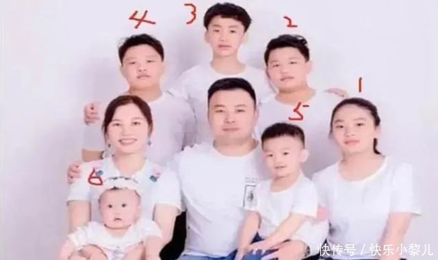 孩子|女子13年生7个娃,为传承丈夫“好基因”,看完照片:不过如此
