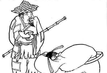 银子&聊斋故事:老乞丐与豺狼