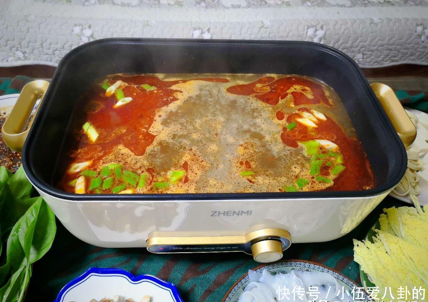 吃火锅|天气变冷,想吃火锅在家做,配10几样菜,80元吃到撑,真不贵