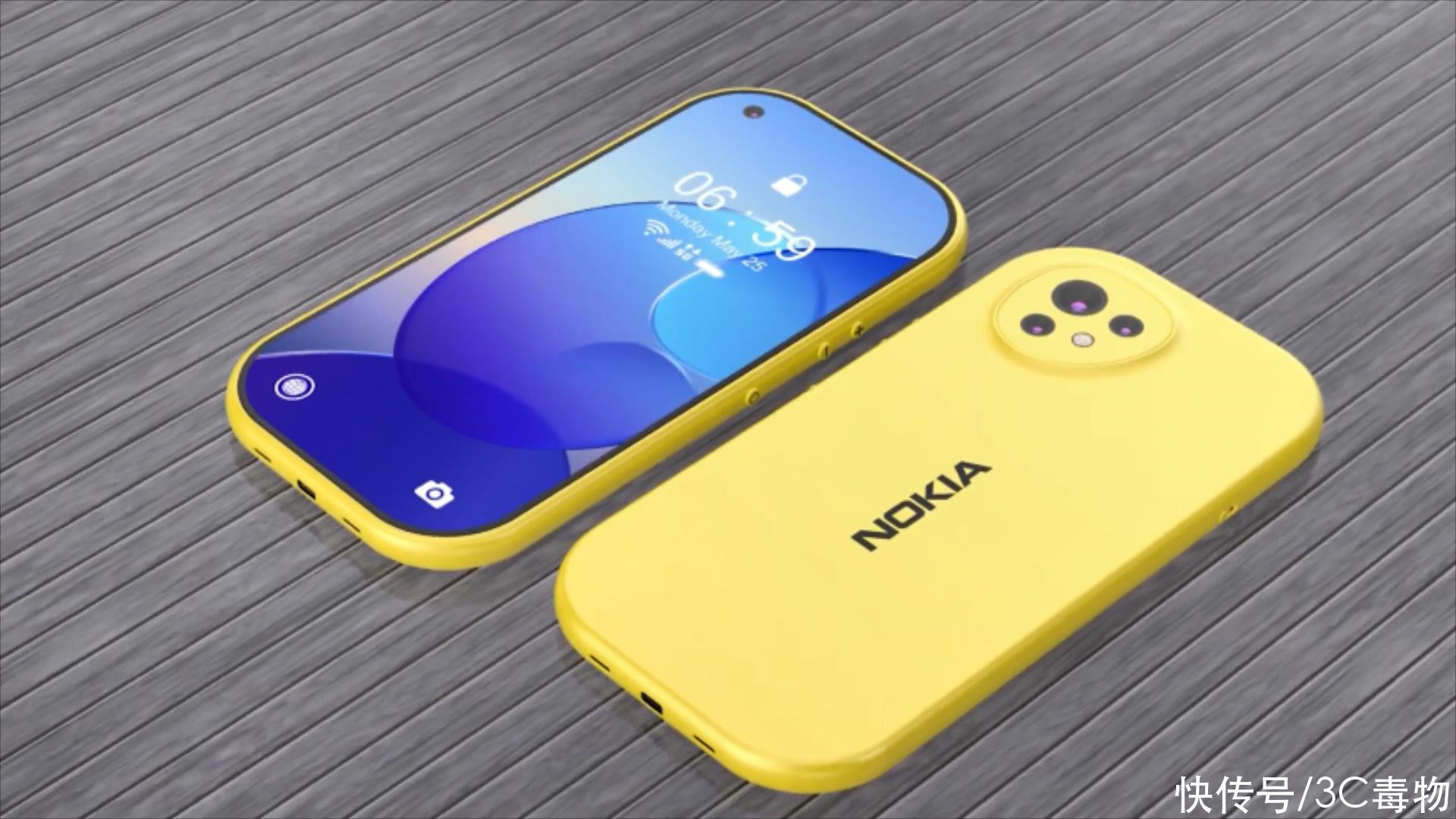 手机|新诺基亚N72渲染图：骁龙888Plus配2亿主摄，2K屏幕支持144高刷