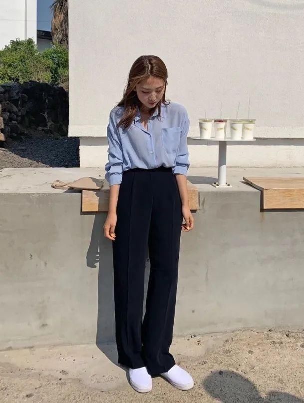 “阔腿裤”输惨了会藏肉的“云朵裤”也太显瘦了吧