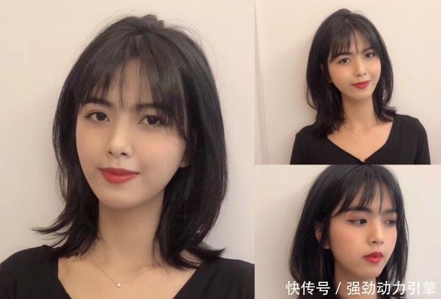 脸型|今年很流行的“中长发”发型，好看又不挑脸型，早换上早变美