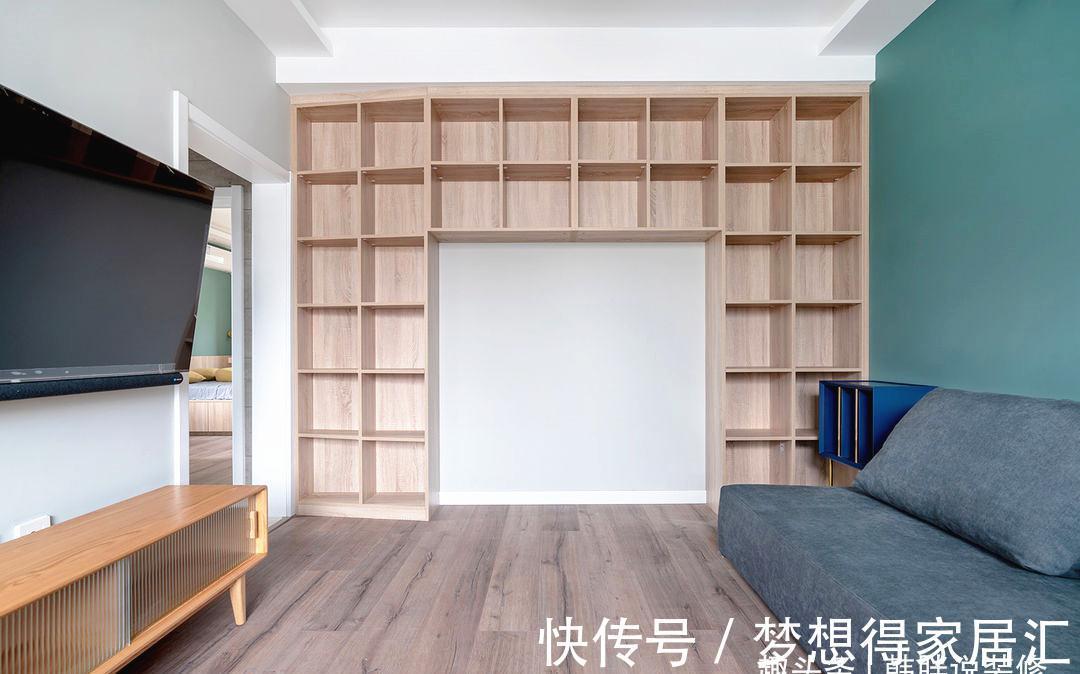 榻榻米|我对家的期盼,都藏进这60㎡的小蜗居当中,面积不大功能却很齐全