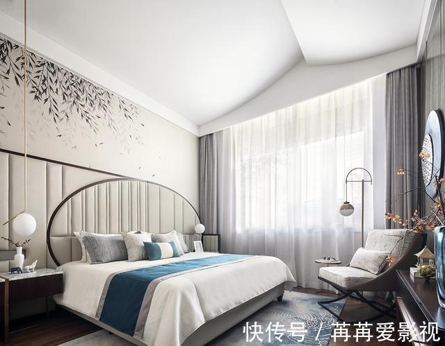 主卧|新中式,风雅的东方大宅,美到骨子里的中国风