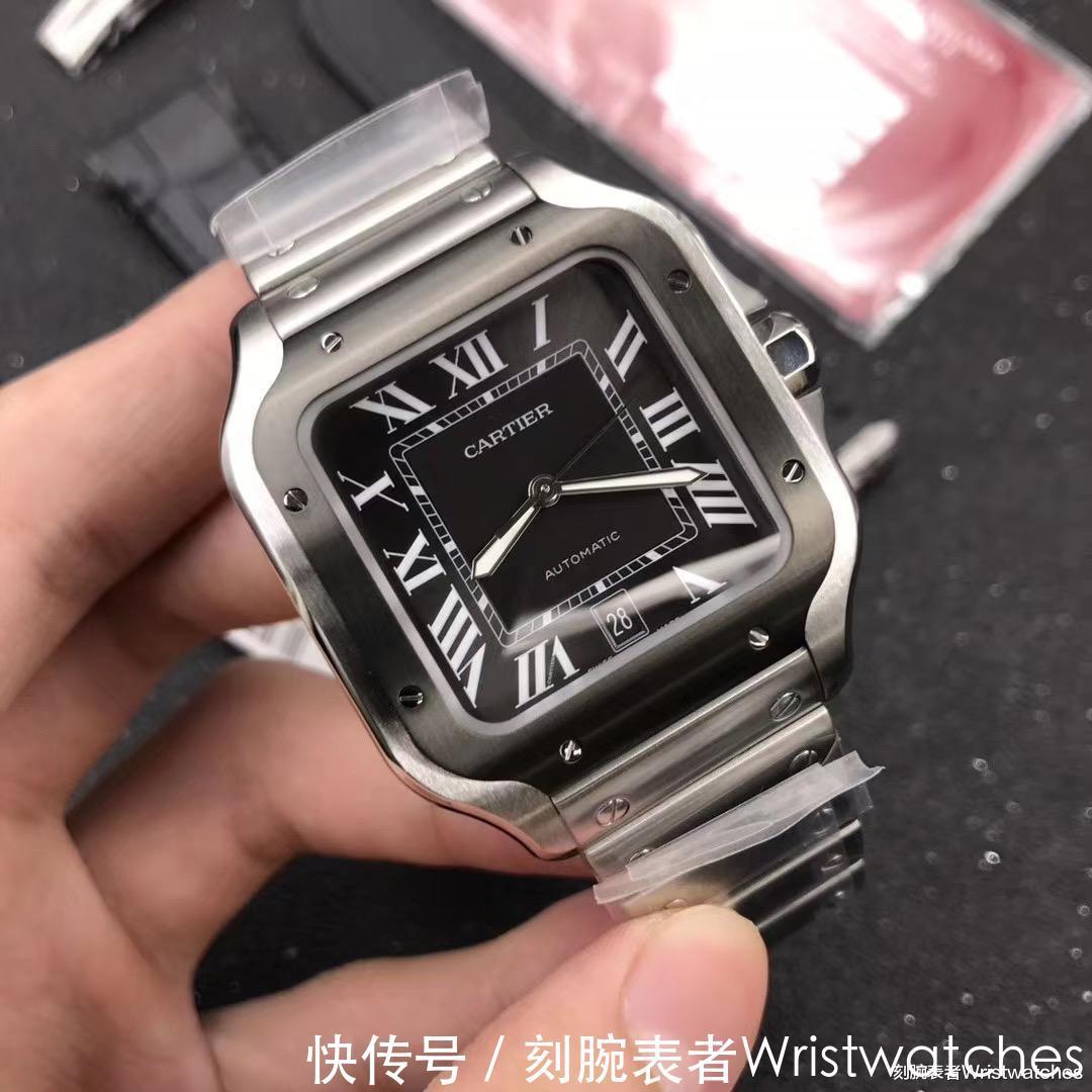 链节|V6厂山度士复刻表评测—V6厂卡地亚山度士「碳镀层」新款质量怎样?