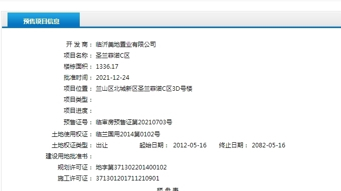 不动产权|临沂这些房子拿到预售证啦!