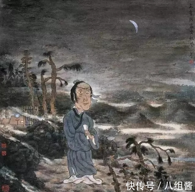 李老$一张画,看出一个画家的高贵品格|李老十写意人物画