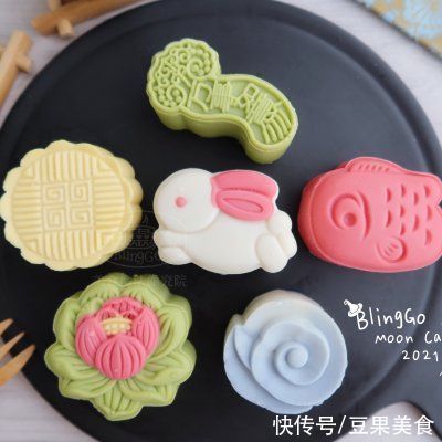 月饼|全网都在找的米月饼配方,清爽不腻巨好吃