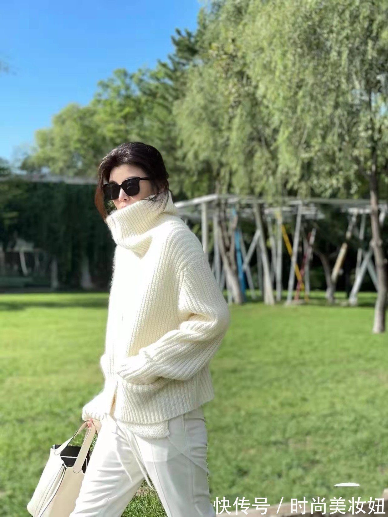 针织衫 这是我见过最高级的针织开衫穿搭,轻松打造好气质,适合40岁女人