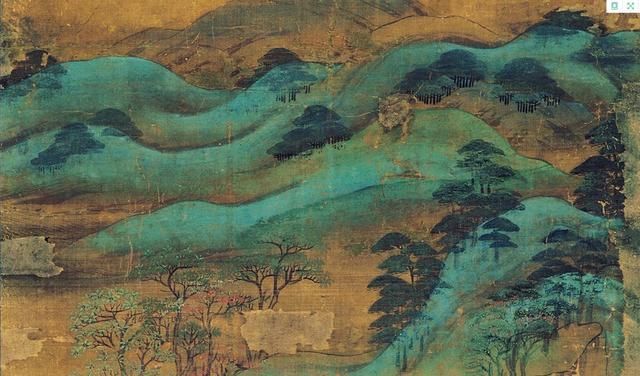 日本|日本平安时代唯一传世品--山水屏风画