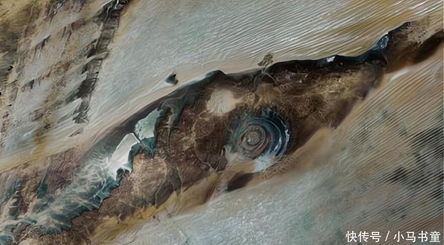 石英岩 飞船发现地球“巨眼”,视线直指太空,难道宇宙一直在被地球监督