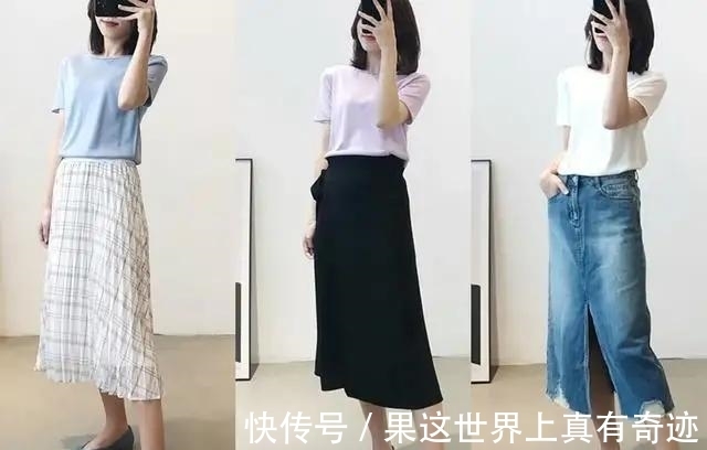 气质|喜欢简单的自己,炎炎夏日学会这样穿,清凉减龄又蛮显气质的