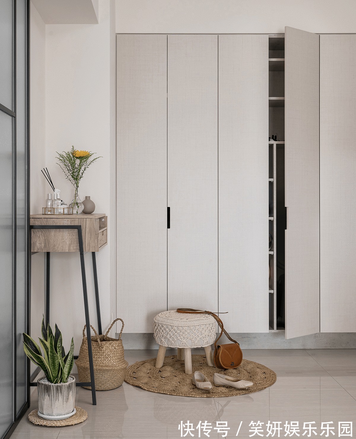 收纳|看完她家后,我彻底被治愈了,全屋色调柔雅纯净,氛围温馨精致