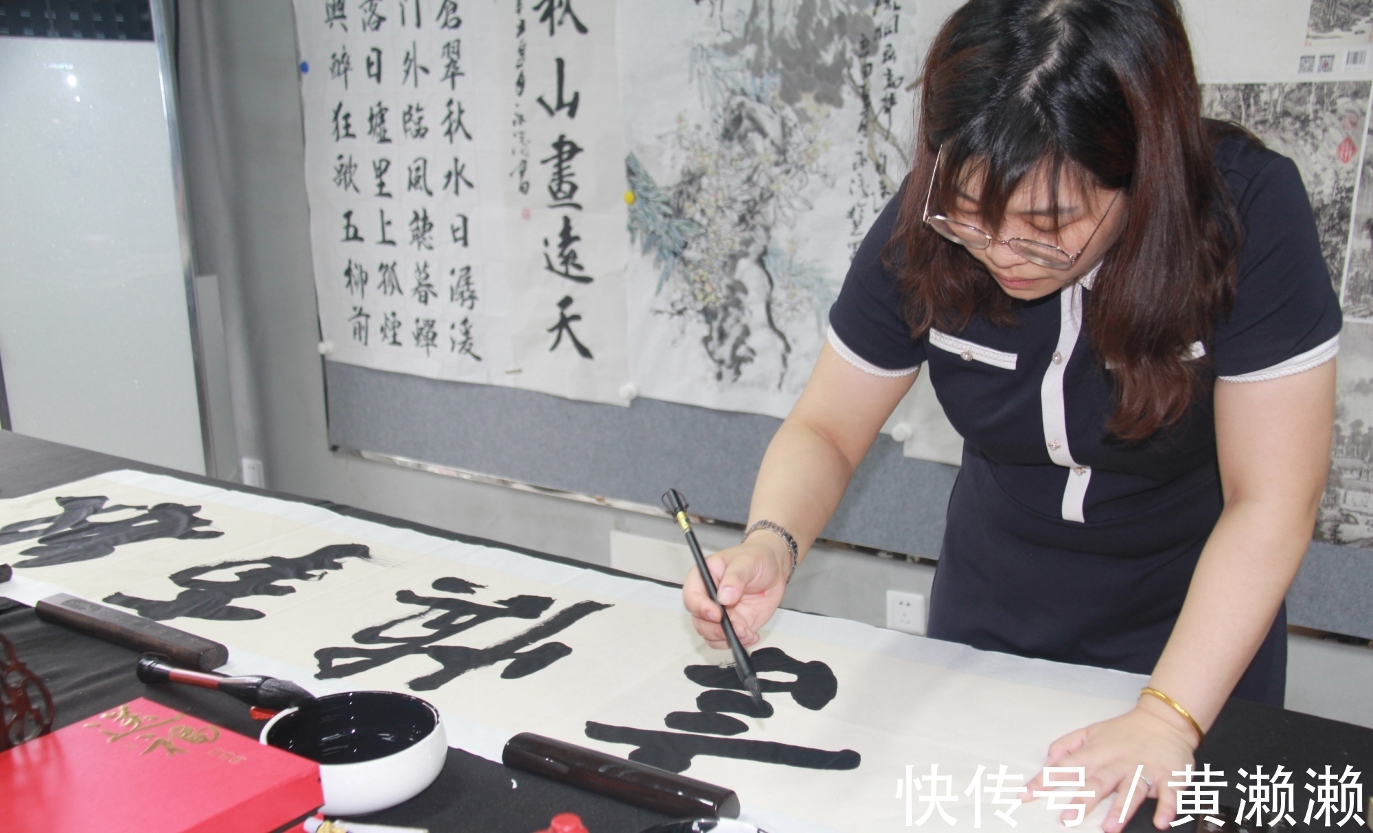 文艺学|艺术轨道上的新星:谈琳彦老师的书画特点