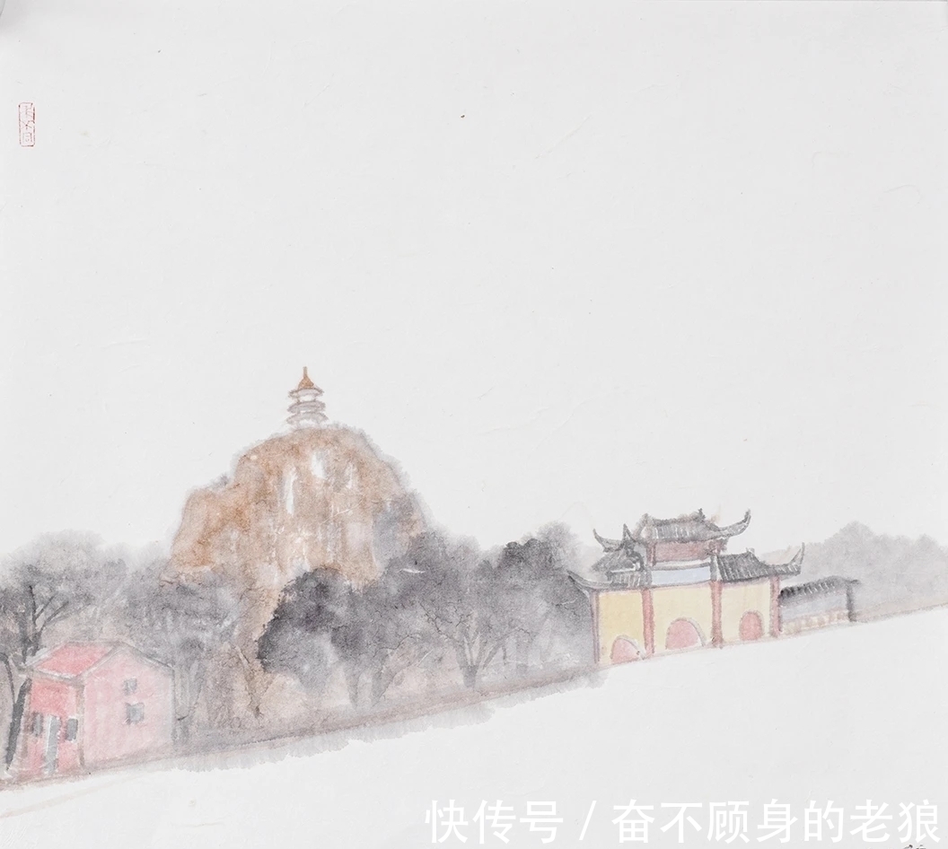 山水画$水墨氤氲，气息儒雅｜林兵山水画