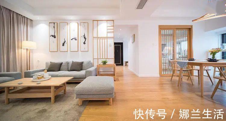 三居|参观同学的日式风三居,进门就被玄关衣帽间吸睛了,太宽敞舒适了